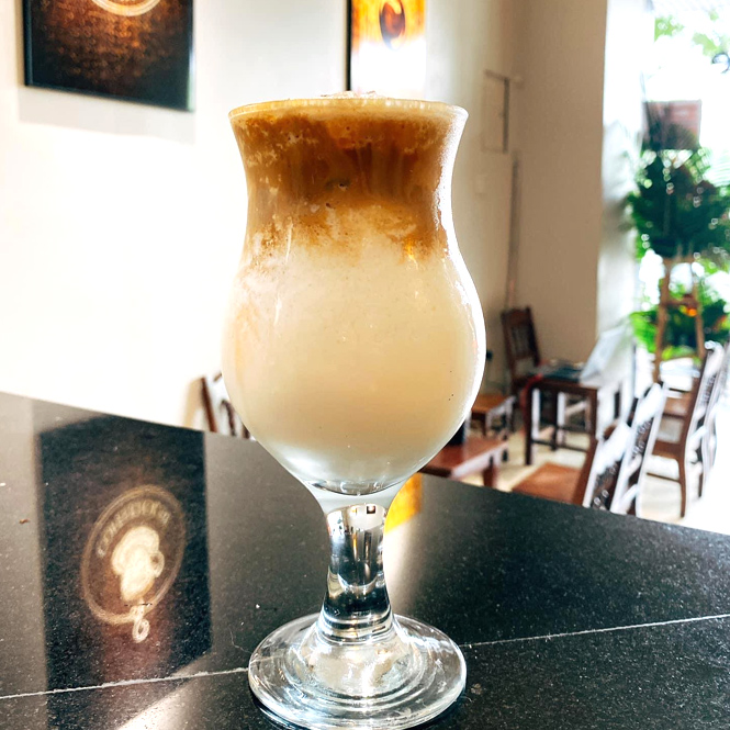 Cà phê cốt dừa