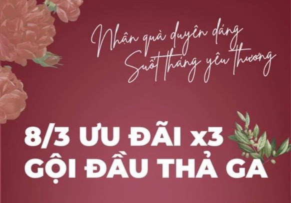 MYAAN BEAUTY – Hệ thống gội đầu theo phong cách SPA khuyến mại thả ga nhân ngày 8/3