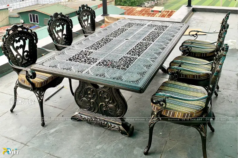 Địa chỉ mua b&agrave;n ghế nh&ocirc;m đ&uacute;c