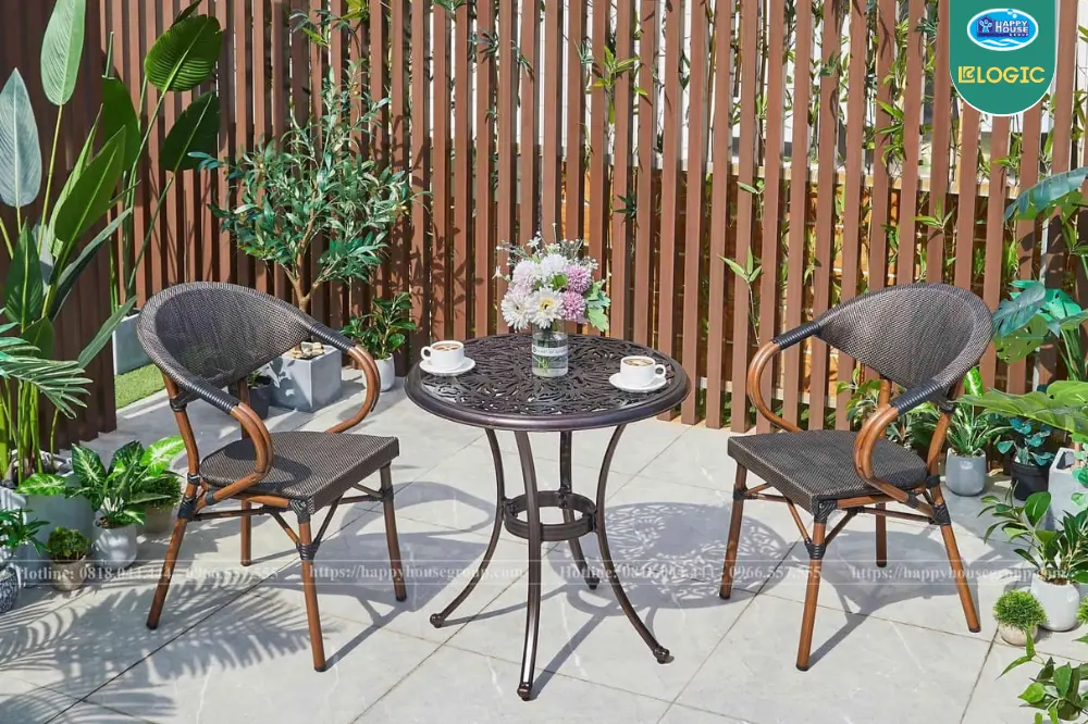 Bàn ghế sân vườn giá rẻ - Lựa chọn hoàn hảo cho không gian ngoài trời năm 2025