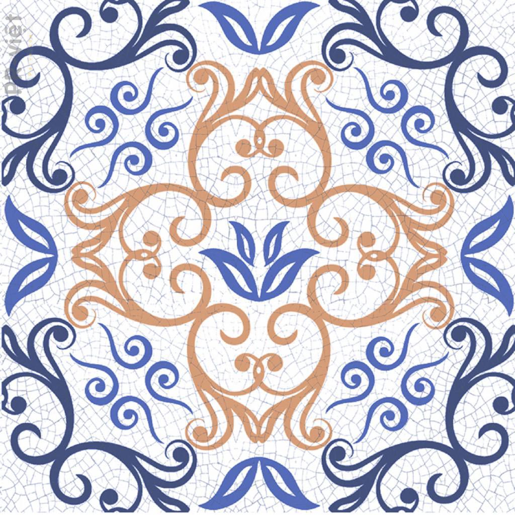 Gạch bông Prime 150x150 mm GB-18004 với 06 lựa chọn họa tiết hoa văn độc đáo