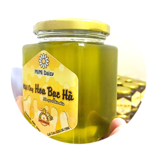 Mật ong hoa bạc hà