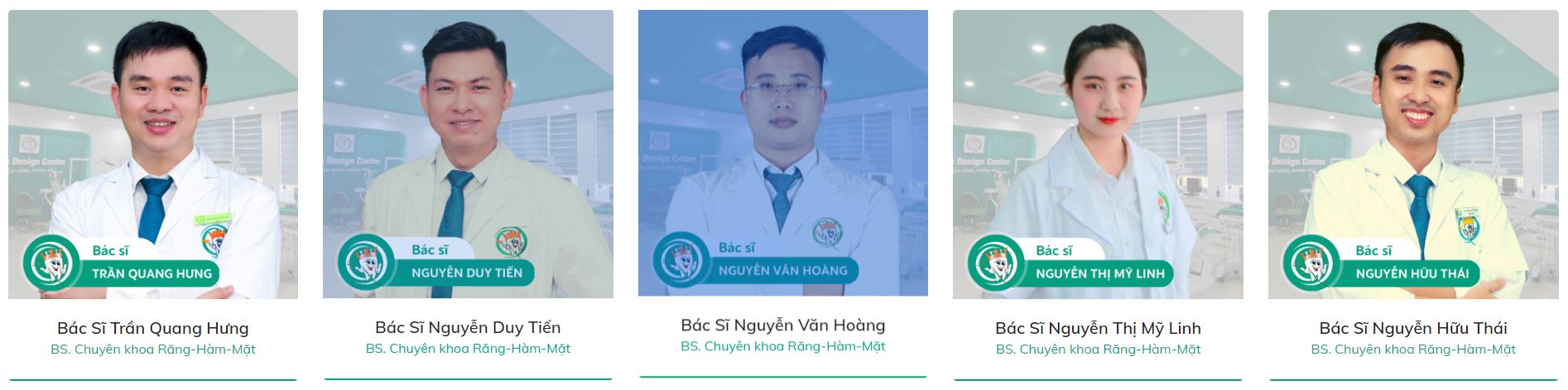 Đội ngũ bác sĩ, chuyên gia nha khoa hàng đầu trong nước