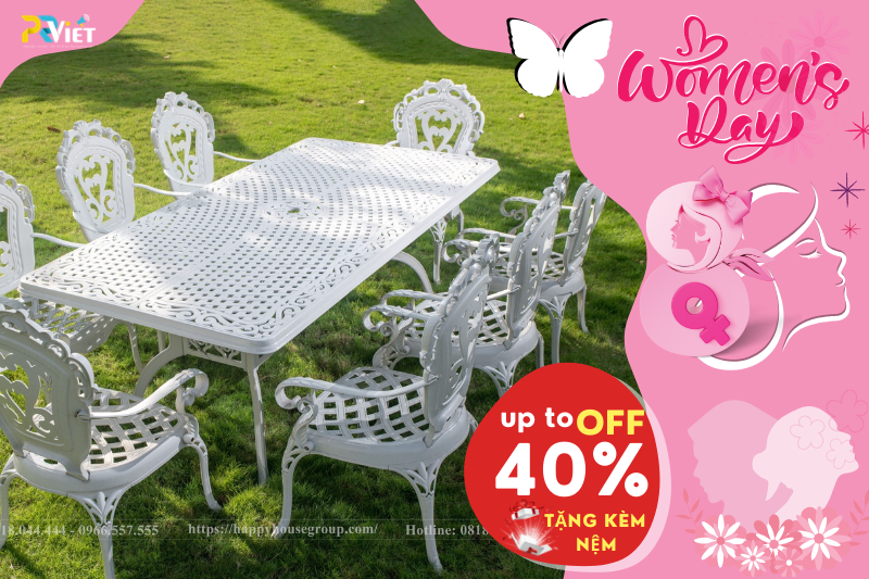 NỘI THẤT LOGIC GIẢM GIÁ LÊN ĐẾN 40% NHÂN DIP QUỐC TẾ PHỤ NỮ 08/03/2024