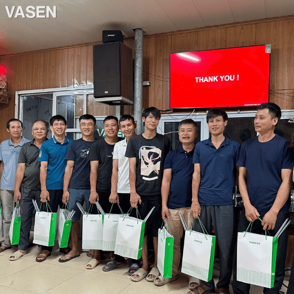 H&igrave;nh ảnh giao lưu thợ điện nước v&agrave; test &aacute;p