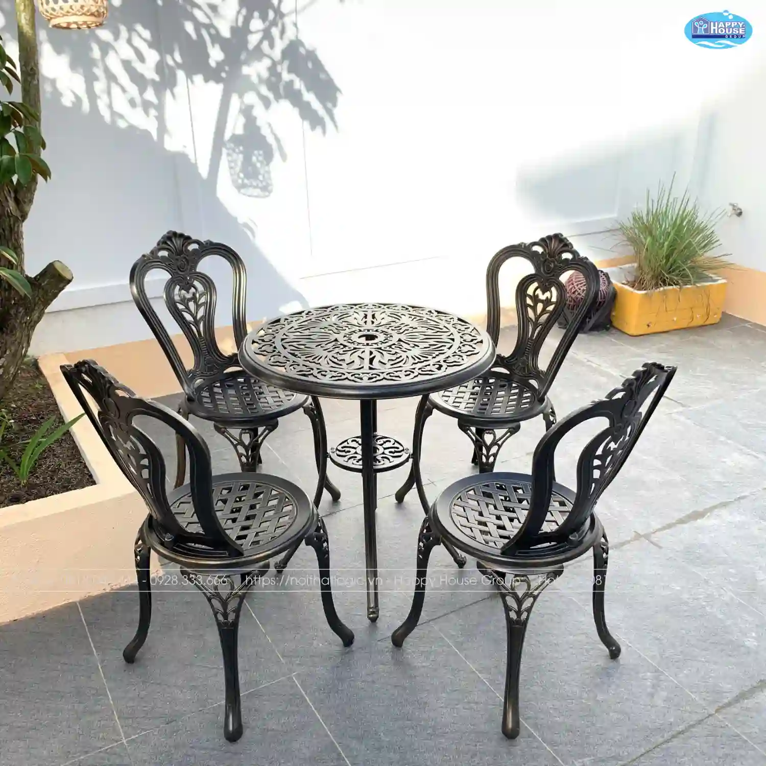 Ghế nh&ocirc;m đ&uacute;c s&acirc;n vườn cao cấp - Xu hướng nội thất nổi bật năm 2025